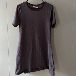 Women’s Vans Ringer T shirt Dress, Heather Navy